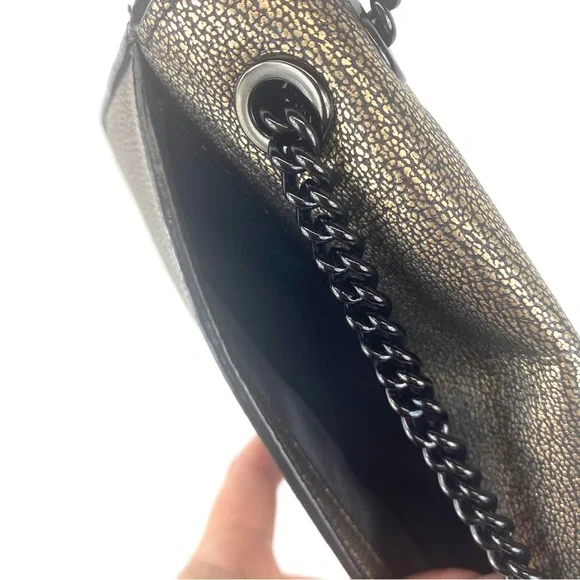 COACH Mini Chain Convertible Crossbody gold metallic - Picture 11 of 12